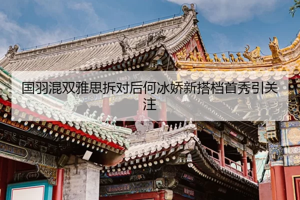 国羽混双雅思拆对后何冰娇新搭档首秀引关注